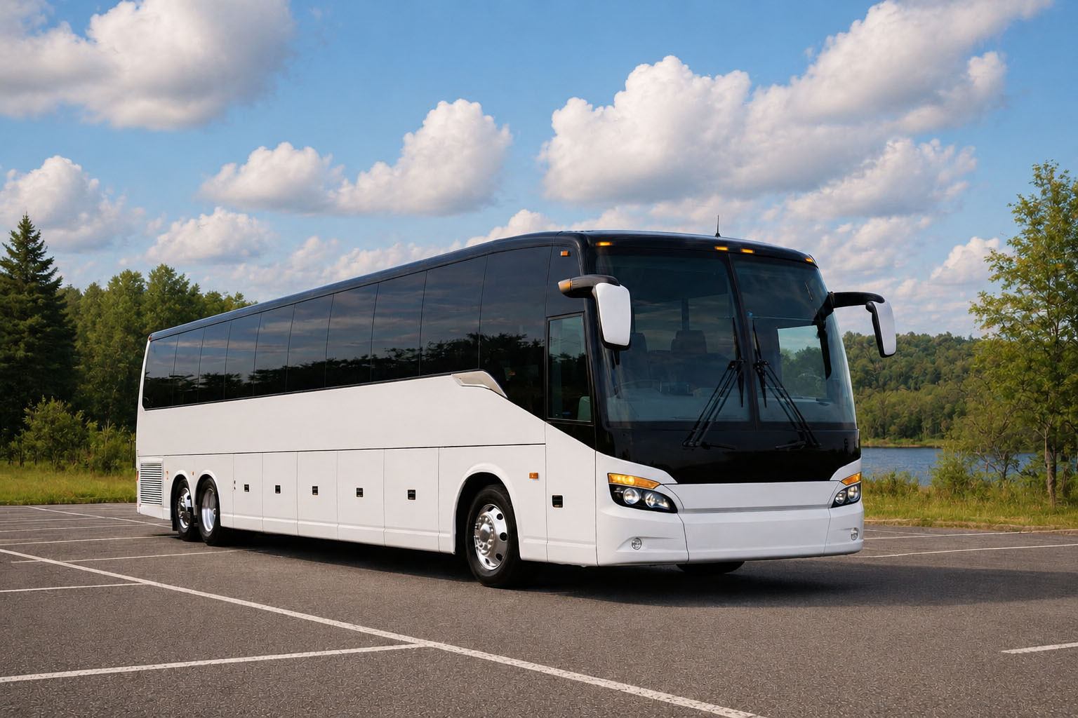 Spartanburg South Carolina Charter Bus Company fleet